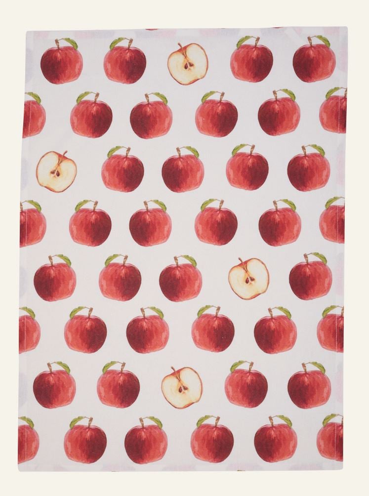 Kjøkkenhåndkle rød - 3