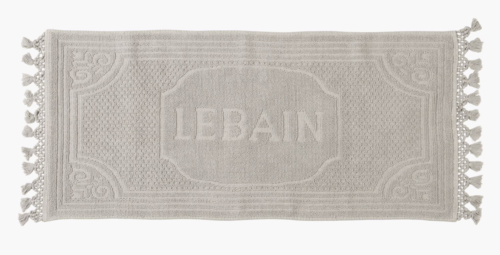 Badematte beige - 60x130 cm beige - 1