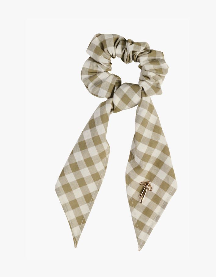 Hårstrikk olivengrønn - ø6,5 cm olivengrønn - 1