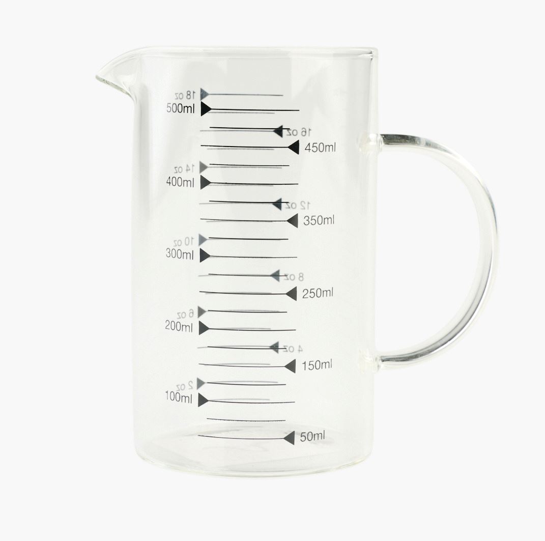 Målebeger transparent - 500 ml transparent - 1