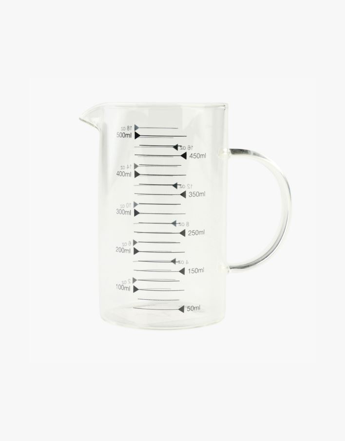 Målebeger transparent - 500 ml transparent - 1
