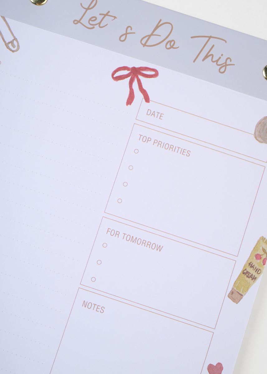 Ukeplanlegger rosa - 2