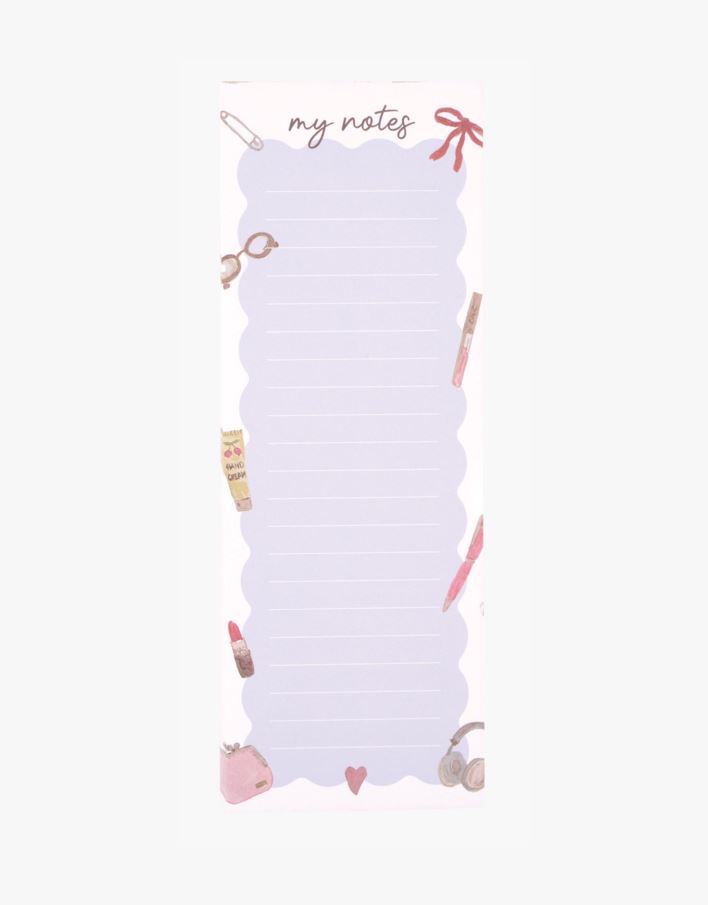 Notatblokk multi - 7,5x21x0,8 cm multi - 1