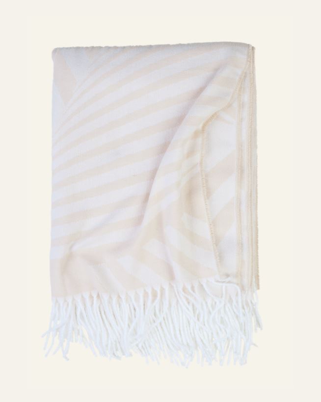 Pledd beige - 130x170 cm beige - 1