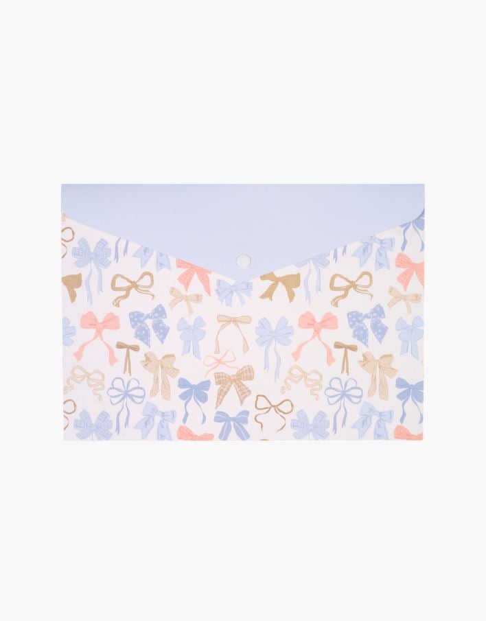 Dokument mappe multi blå - 23,4x33 cm multi blå - 1