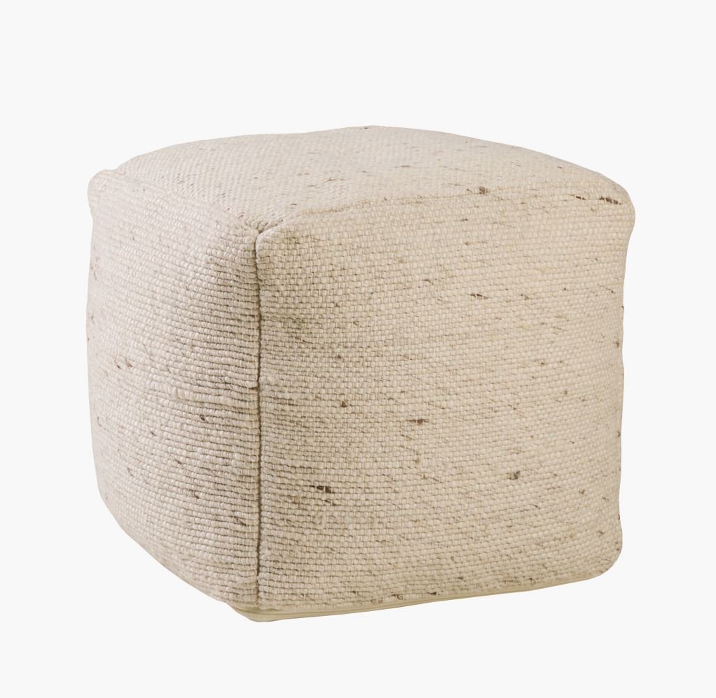 Puff beige - 40x40x40 cm beige - 1