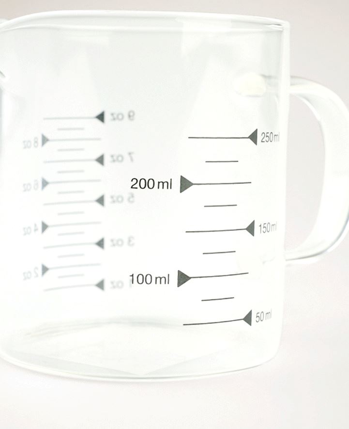 Målebeger transparent - 2