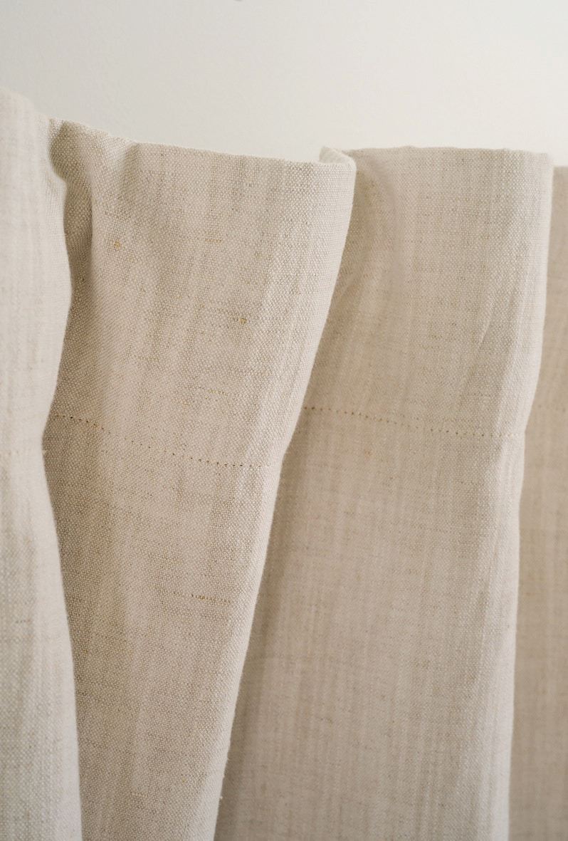 Lysdempende gardin natur - 4