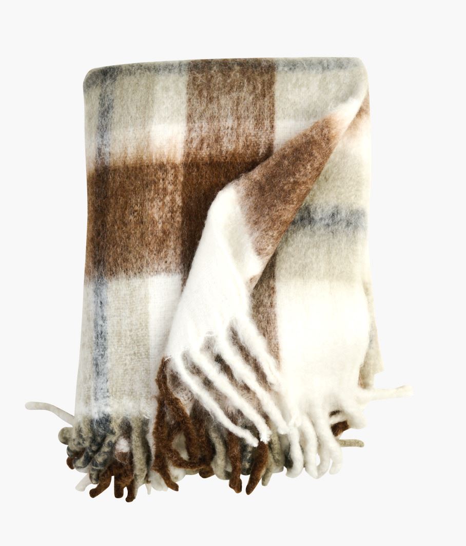 Pledd multi brun - 130x170 cm multi brun - 1