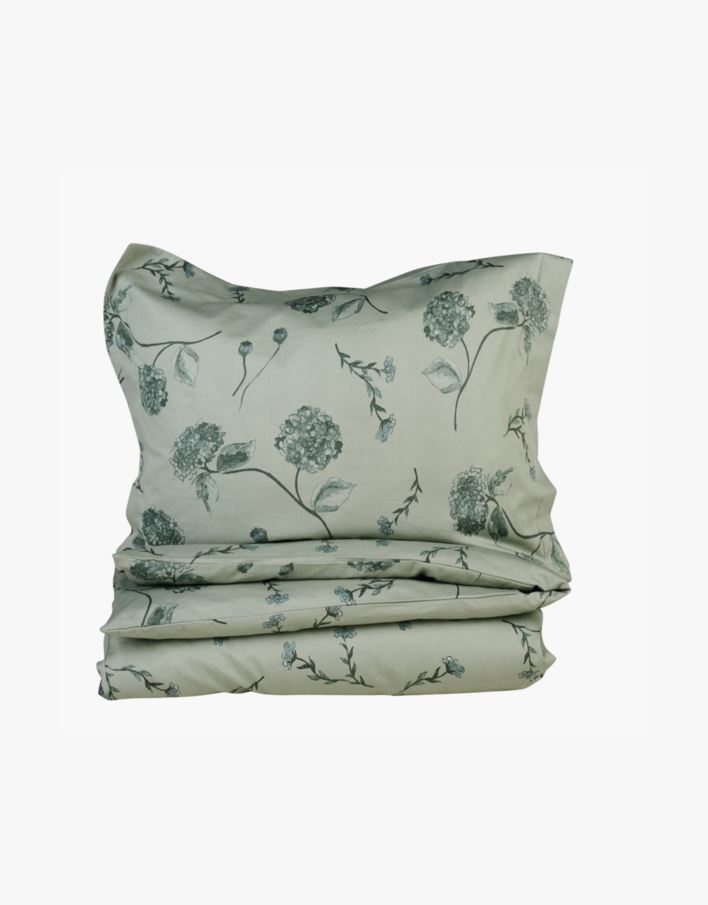 Sateng sengesett grønn - 140x200 cm grønn - 1