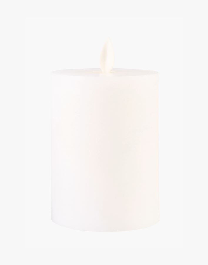 Led kubbelys hvit - 7,5x7,5x10 cm hvit - 1