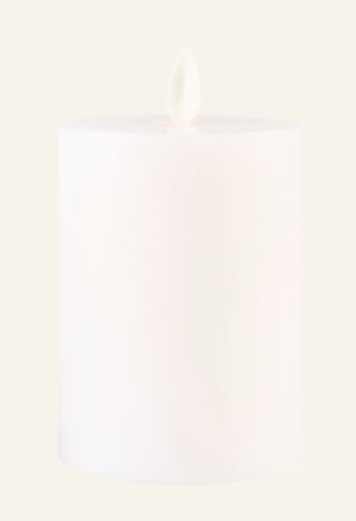 Kid Lucius Rustic Led Kubbelys Hvit 7,5x7,5x15 cm