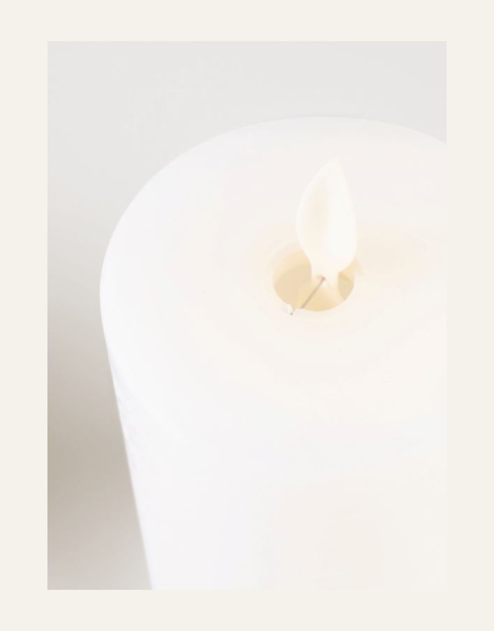 Led kubbelys hvit - 2