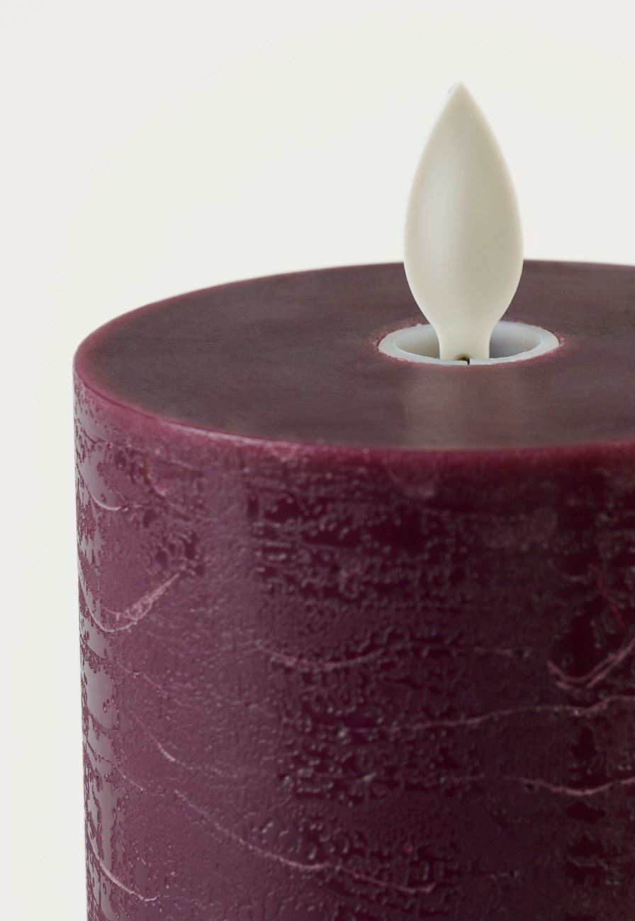 Led kubbelys burgunder - 3