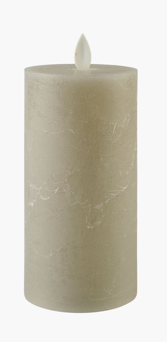 Led kubbelys sand - 7,5x7,5x15 cm sand - 1