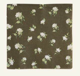 Kid Hydrangea Papirservietter Multi Grå 33x33 cm