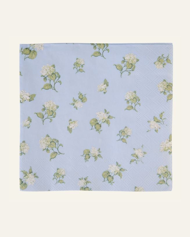 Papirservietter multi blå - 33x33 cm multi blå - 1