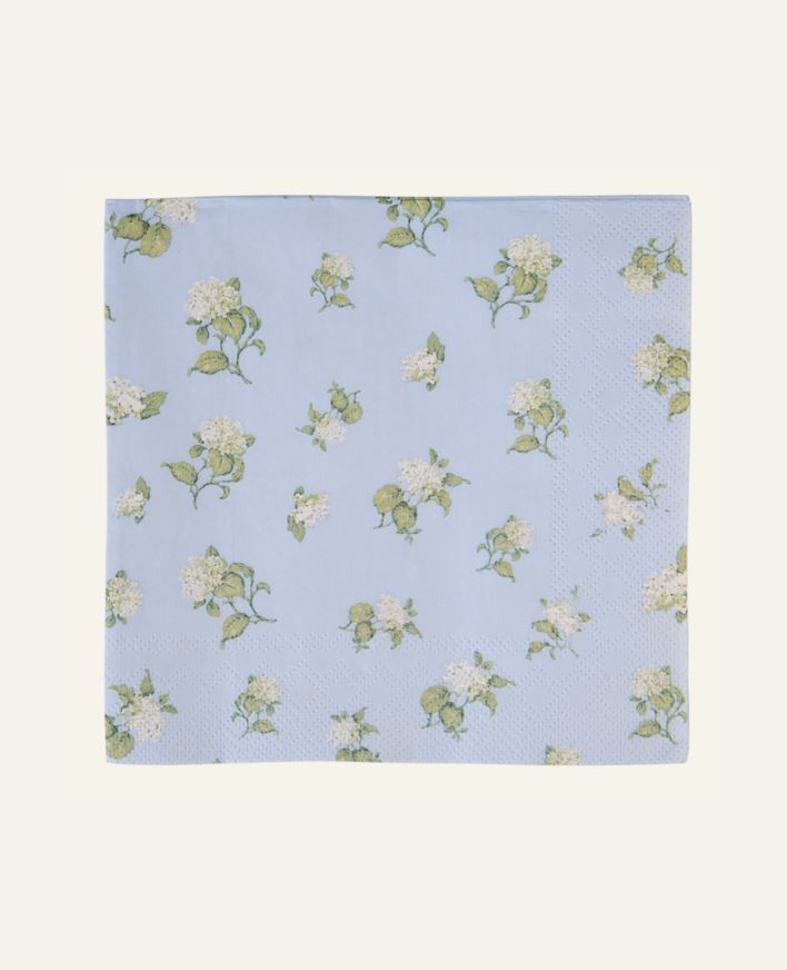 Papirservietter multi blå - 33x33 cm multi blå - 1