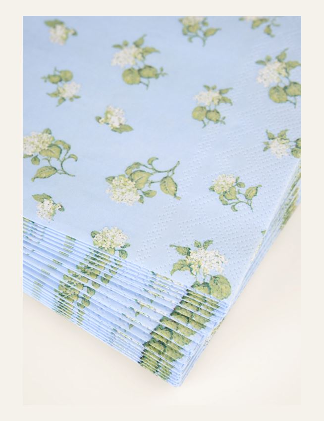 Papirservietter multi blå - 2