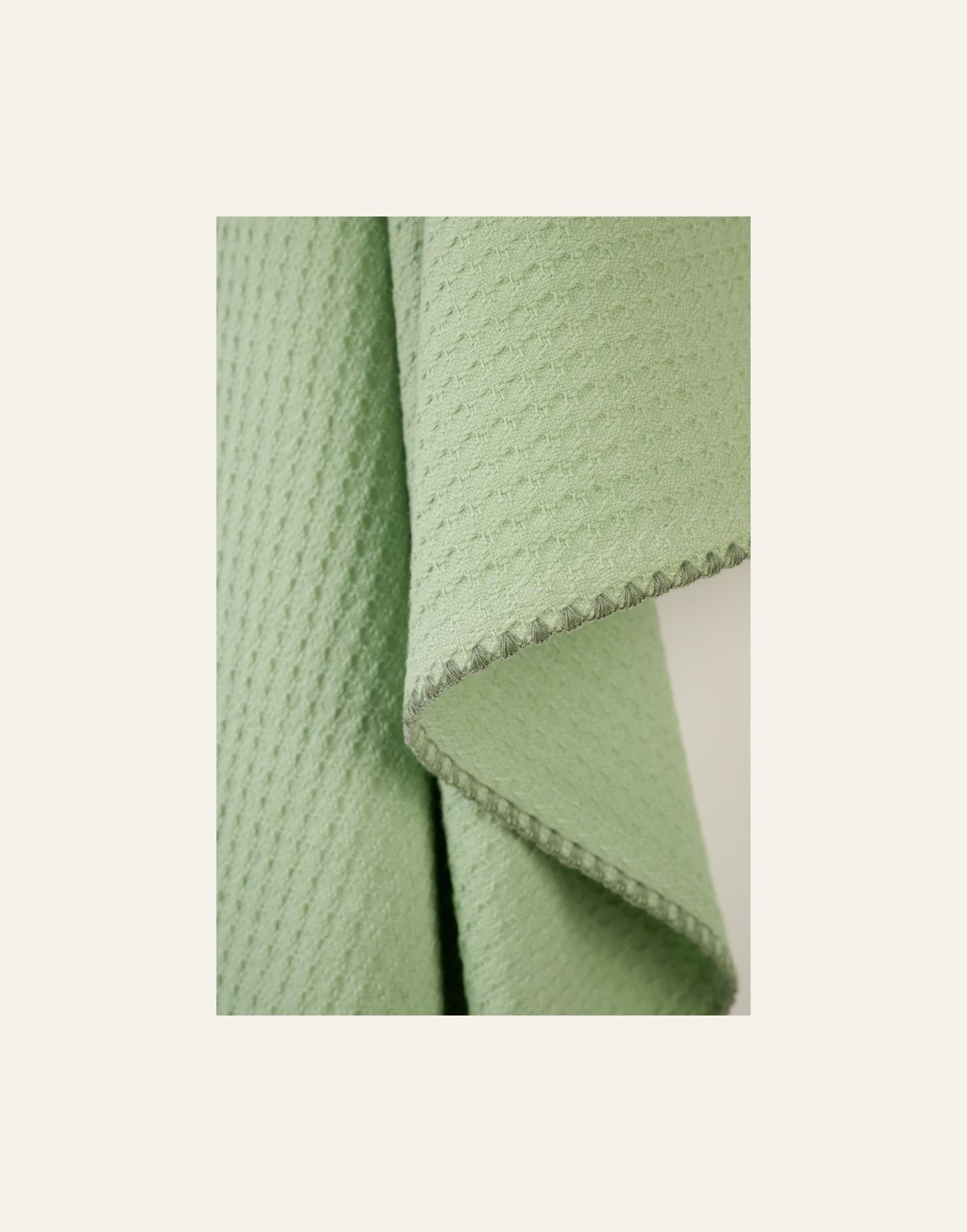 Kjøkkenhåndkle lys grønn - 2