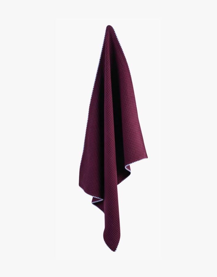 Kjøkkenhåndkle burgunder - 50x70 cm burgunder - 1