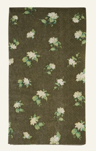 Kid Hydrangea Buffet Papirservietter Multi Grå 33x42 cm