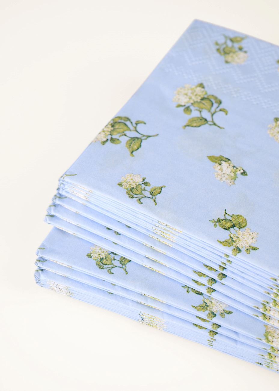 Buffet papirservietter multi blå - 2