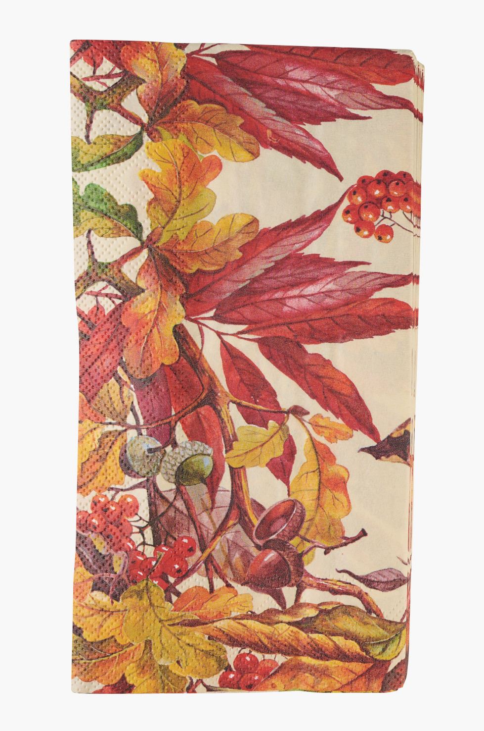 Buffet papirservietter multi orange - 33x42 cm multi orange - 1