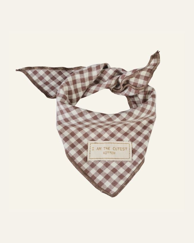 Bandana brun - 25x50 cm brun - 1