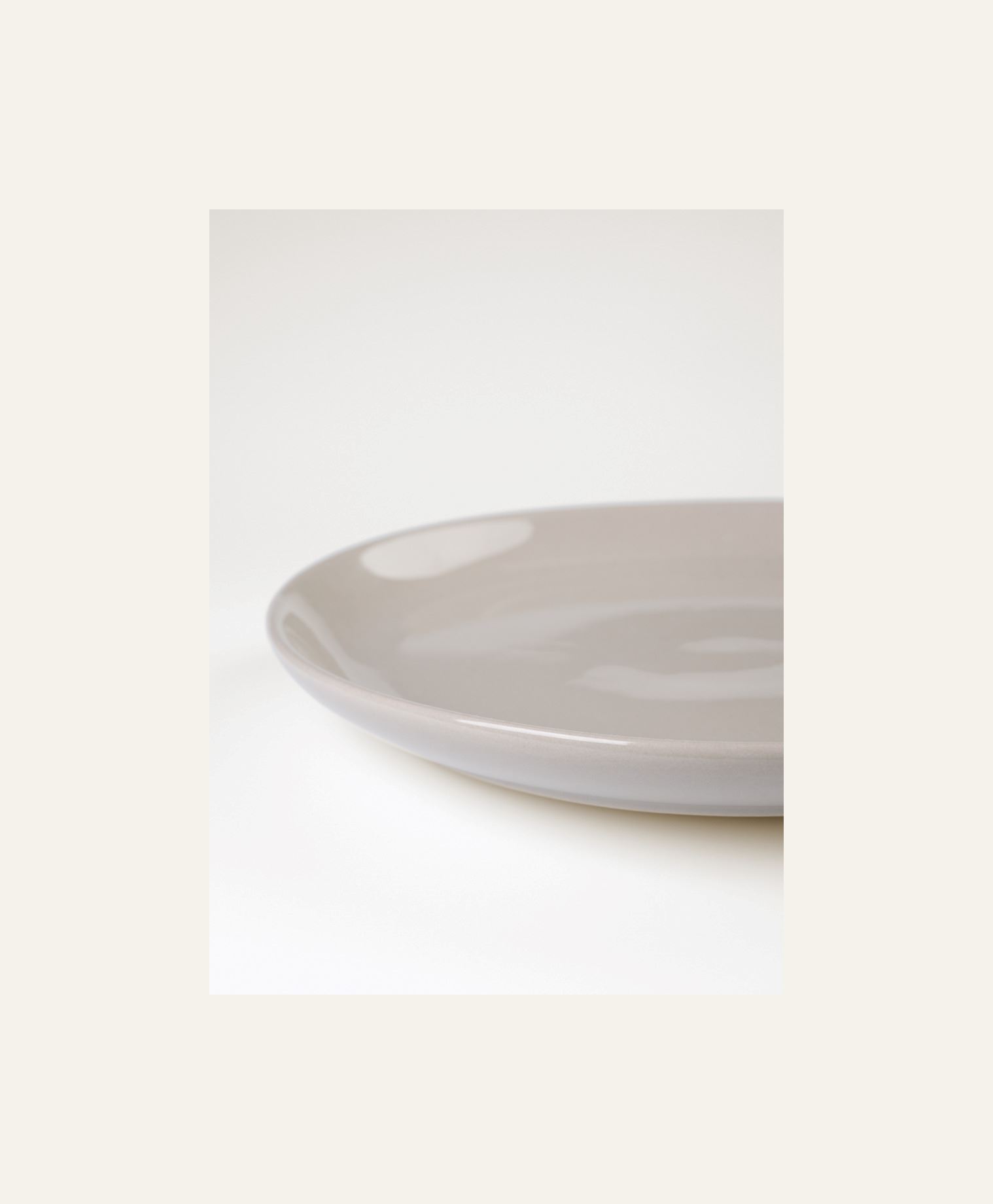 Frokosttallerken grå - 2