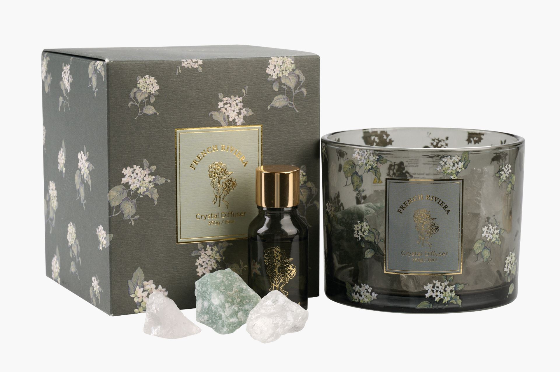 Duftstein mørk grønn - 15ml/350g mørk grønn - 1