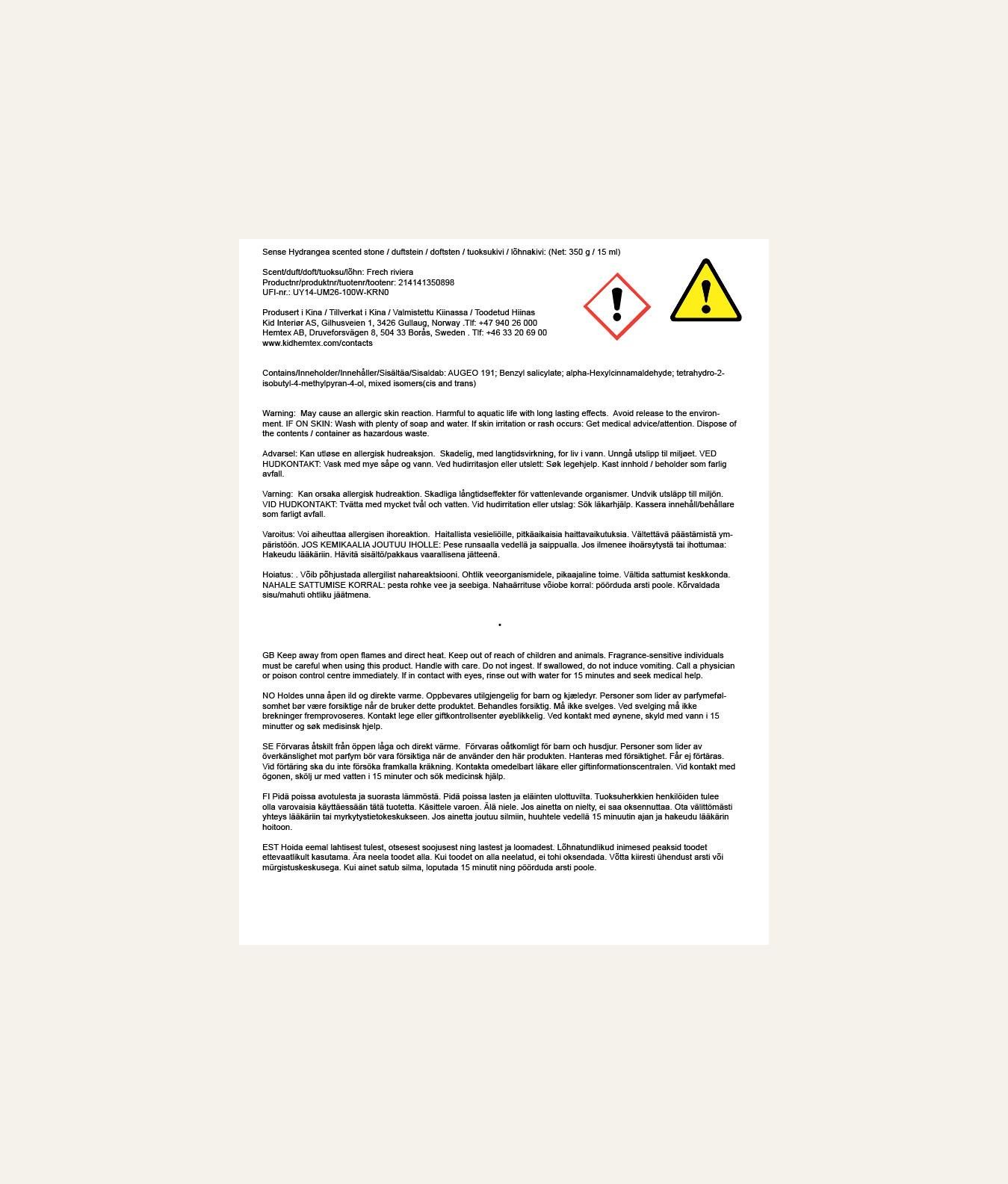 Duftstein mørk grønn - 2