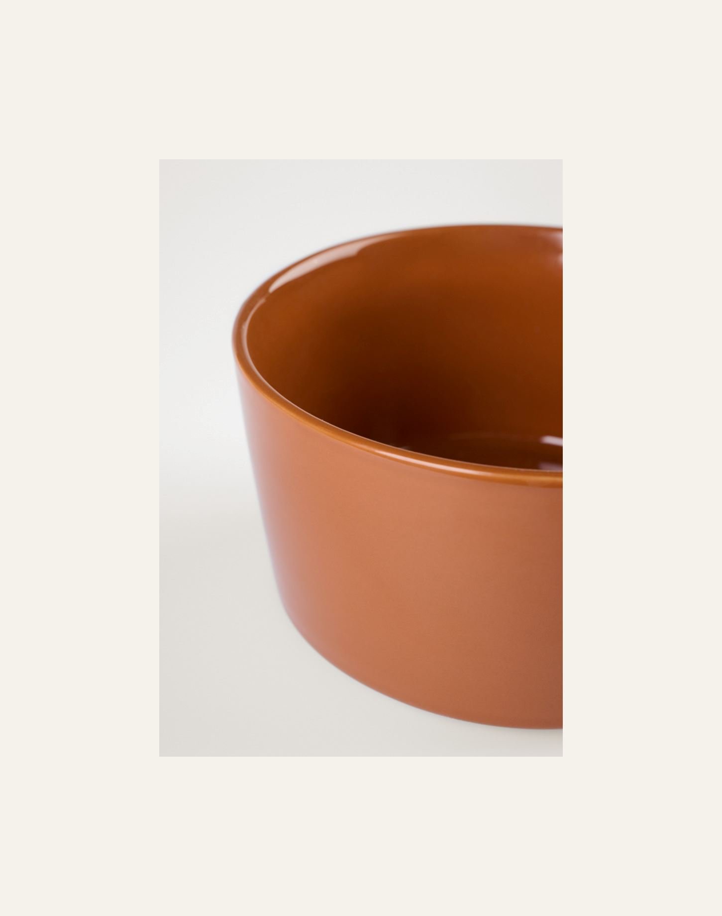 Skål brun - 3
