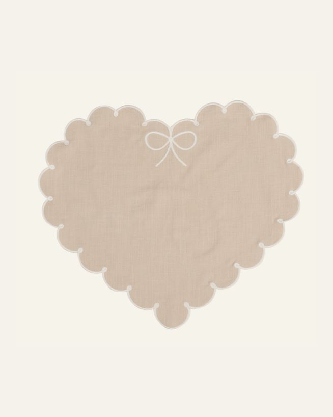 Tøyserviett beige - 35x45 cm beige - 1