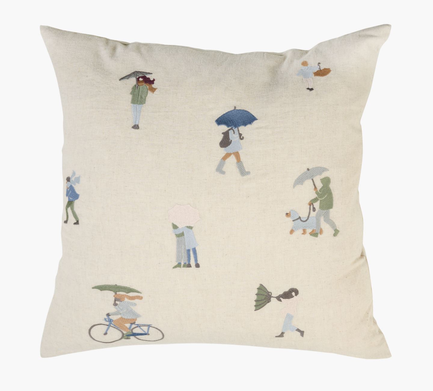 Pynteputetrekk multi blå - 50x50 cm multi blå - 1