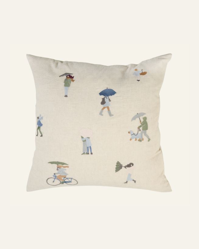 Pynteputetrekk multi blå - 50x50 cm multi blå - 1