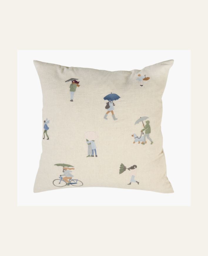 Pynteputetrekk multi blå - 50x50 cm multi blå - 1