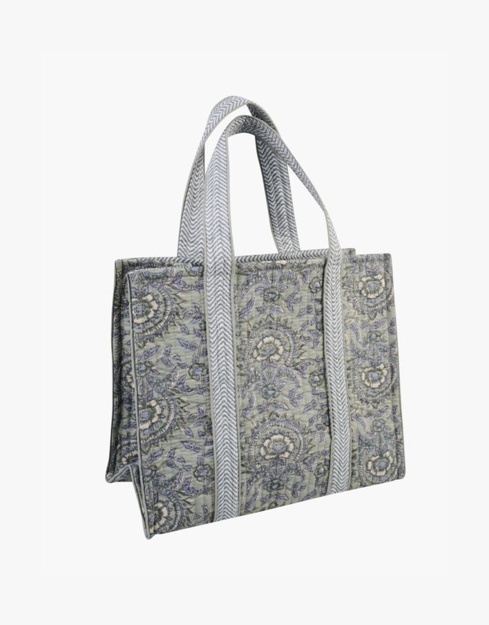 Totebag olivengrønn - one size olivengrønn - 1