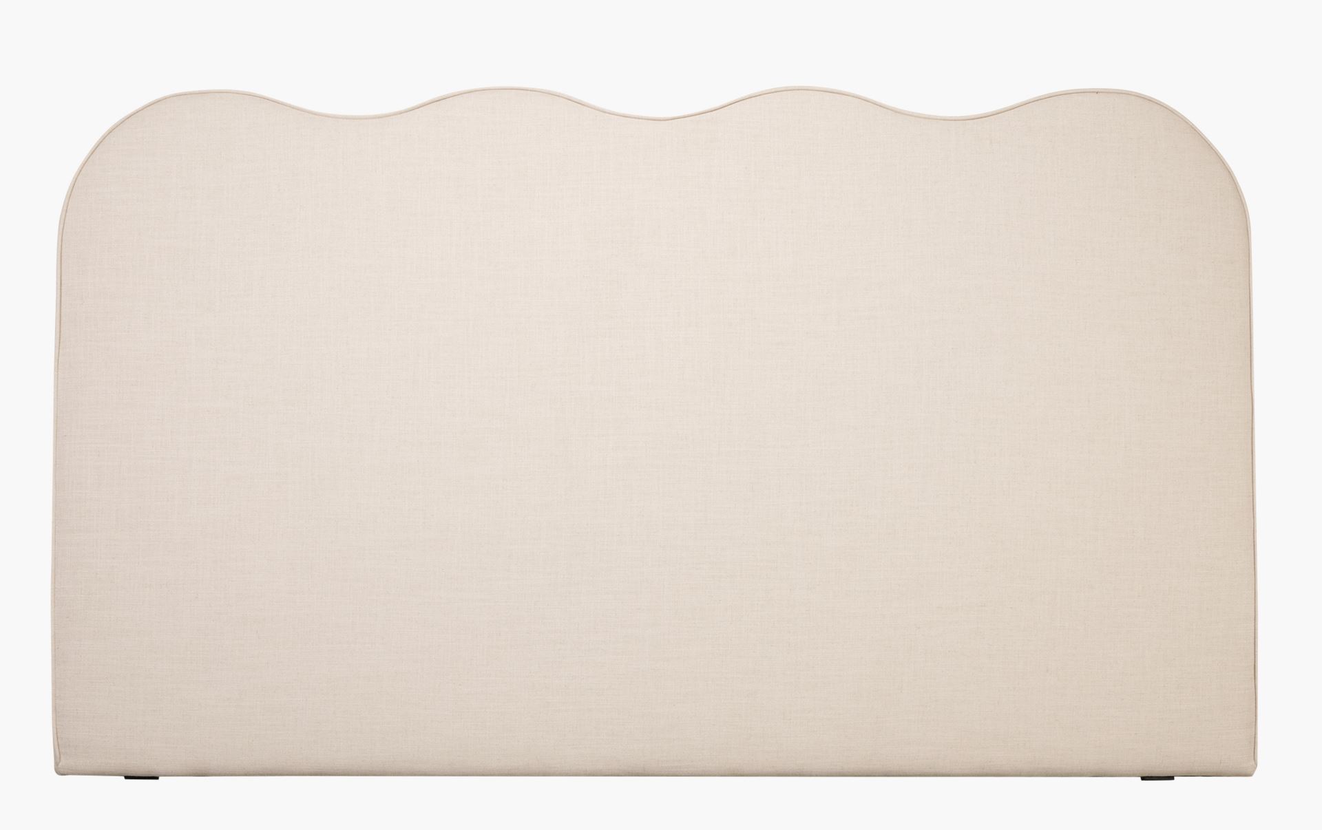 Sengegavl beige - 197x7x113 cm beige - 1