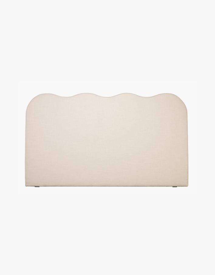 Sengegavl beige - 197x7x113 cm beige - 1