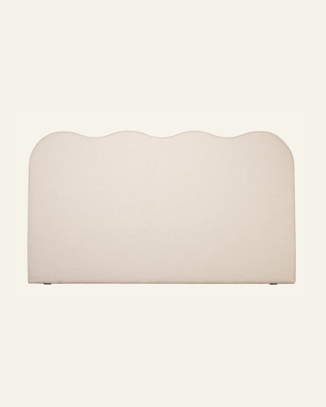 Sengegavl beige - 197x7x113 cm beige - 1