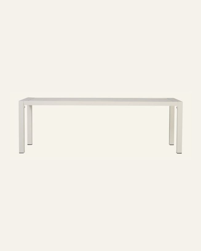 Hagebenk offwhite - 132x40x42,5 cm offwhite - 1