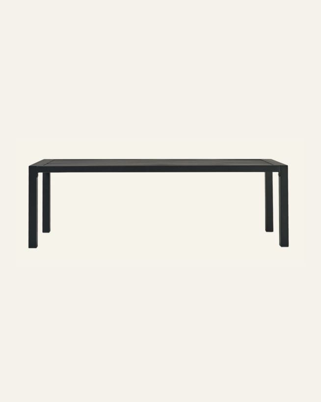 Hagebenk svart - 132x40x42,5 cm svart - 1
