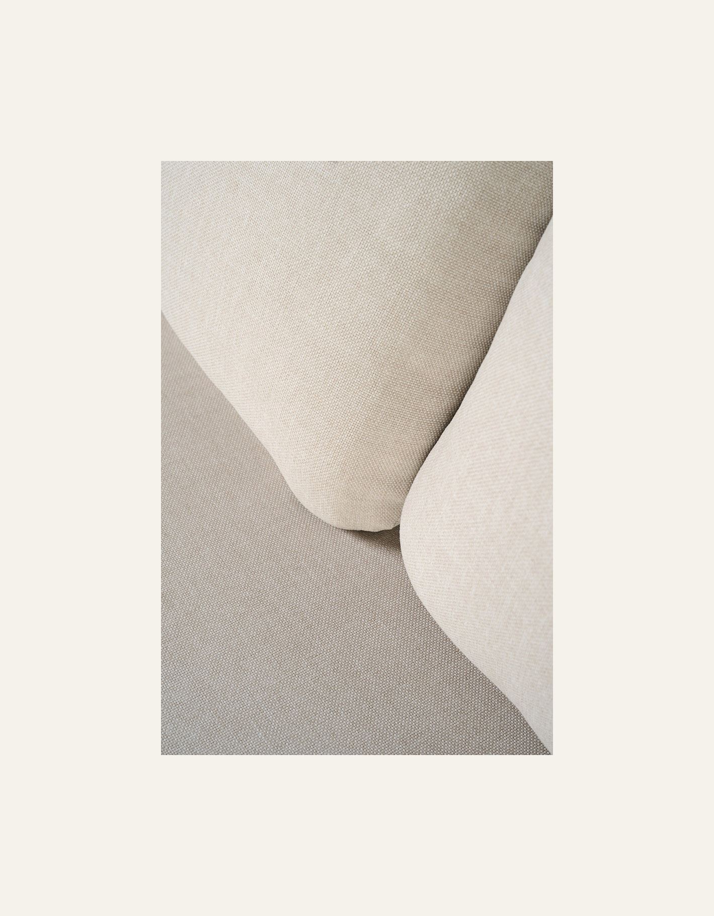3 seter sofa taupe - 3