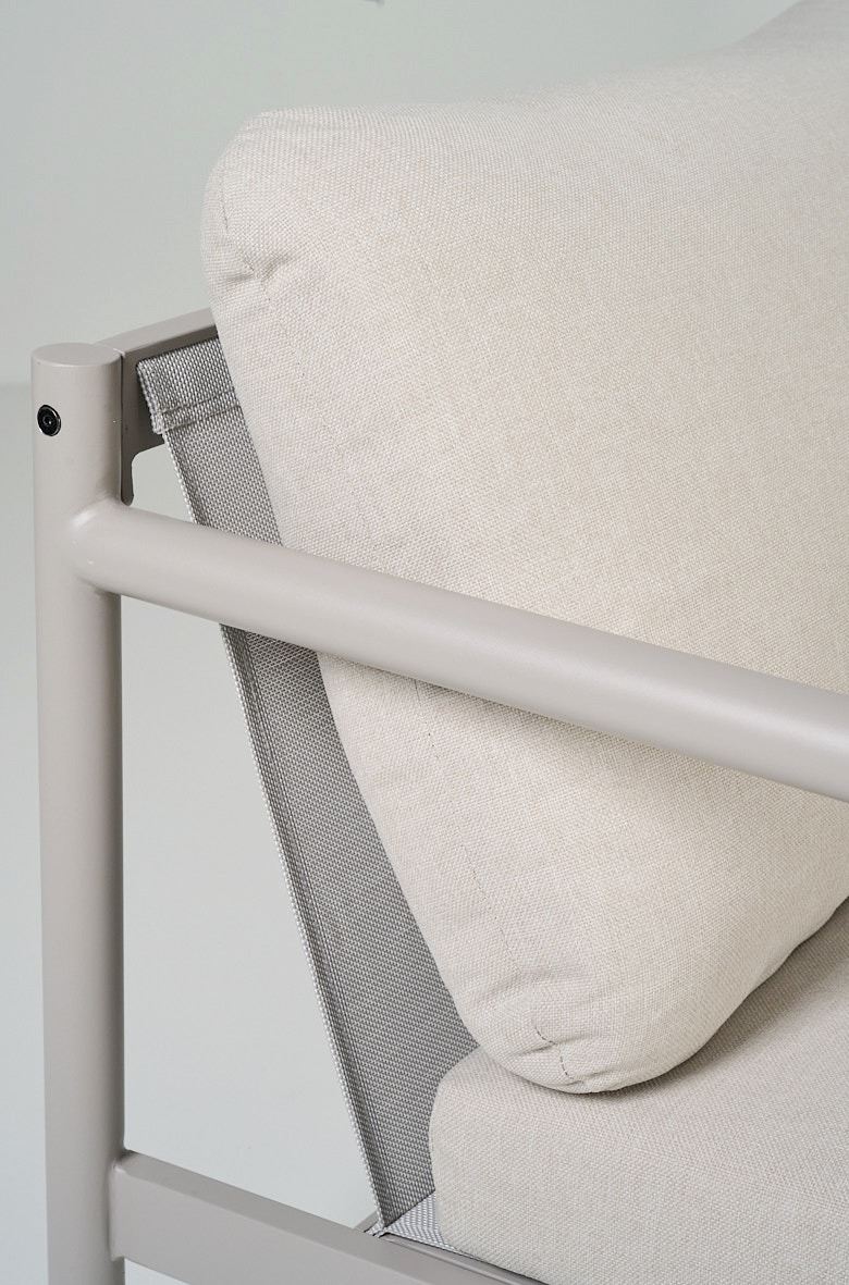 Loungesofa taupe - 4