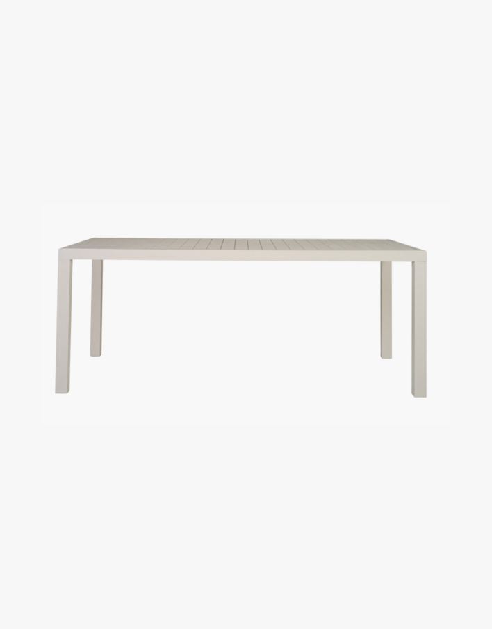 Hagebord hvit - 180x90x74,5 cm hvit - 1