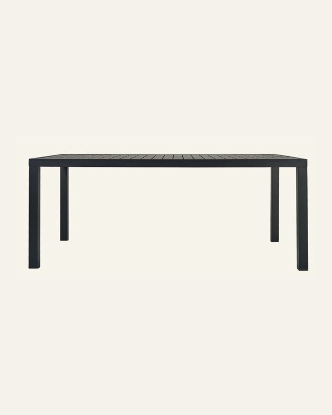 Hagebord svart - 180x90x74,5 cm svart - 1
