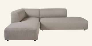 Forms & Objects Cleo Hjørnesofa Beige 252x191,5x75 cm