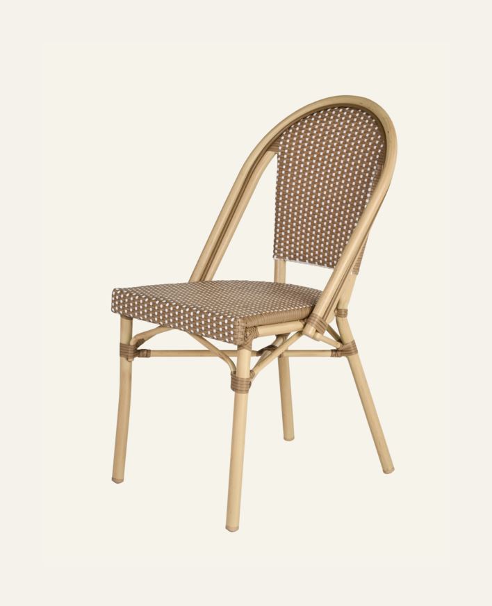 Hagestol beige - 46x57x88 cm beige - 1