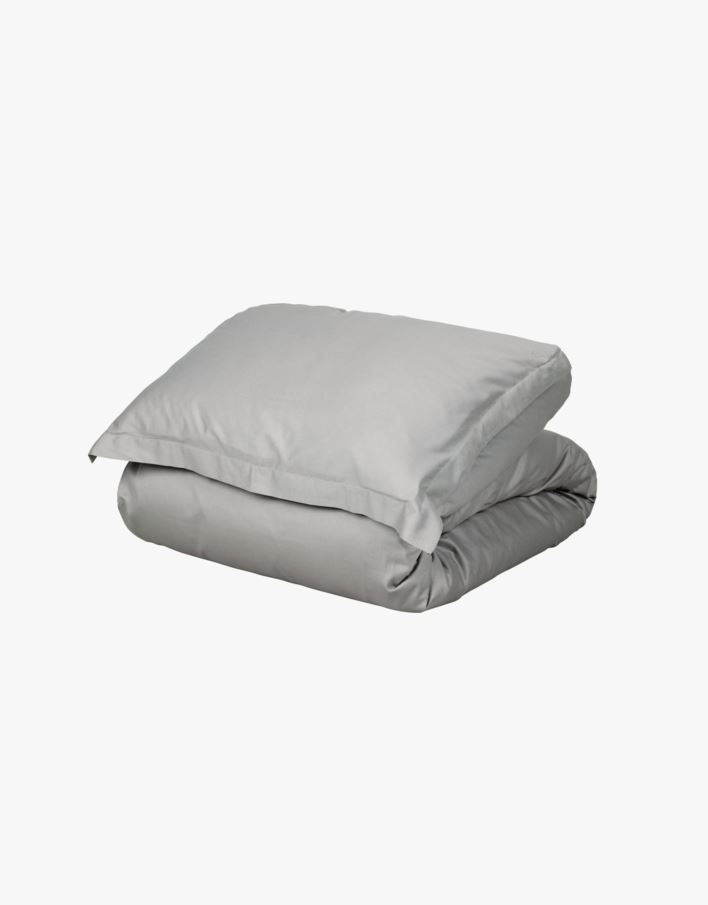 Sateng sengesett grå - 140x200 cm grå - 1